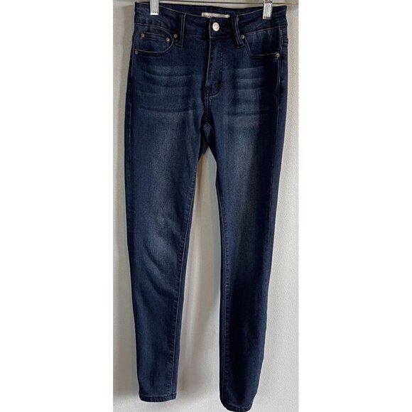 Hammer Jeans Womens Dark Wash Skinny Jegging Mid Rise Jeans Size 1 - Picture 2 of 9